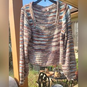 Willow Multicolor Knit Sweater